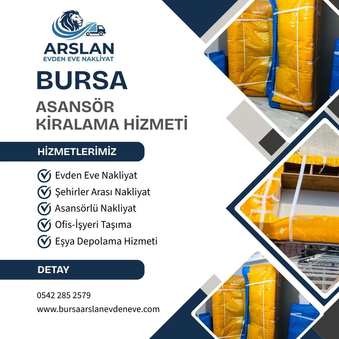 Bursa Asansör Kiralama Hizmeti