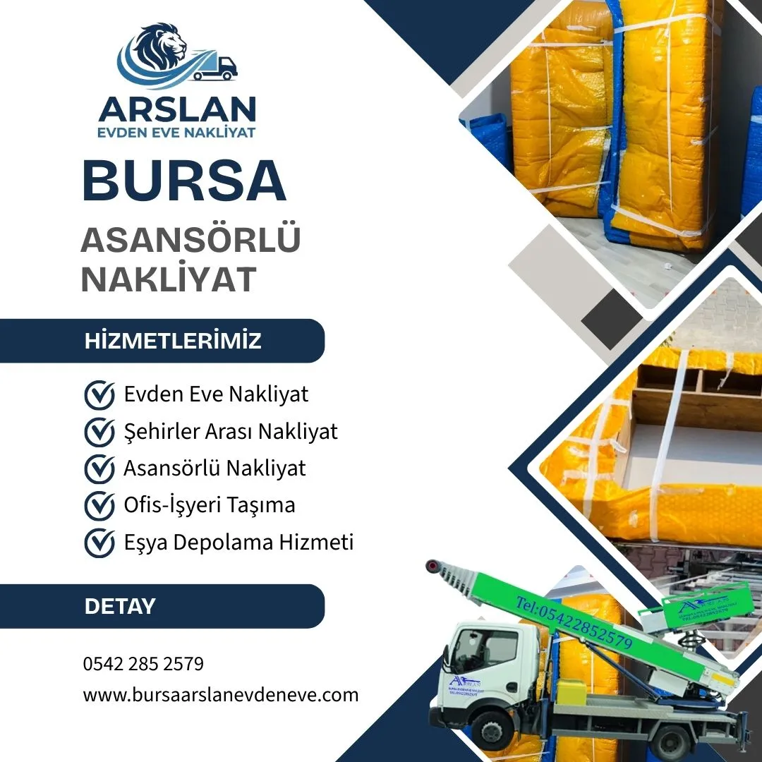 Bursa Asansörlü Nakliyat