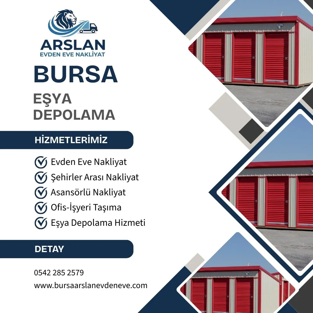 Bursa Eşya Depolama Hizmeti