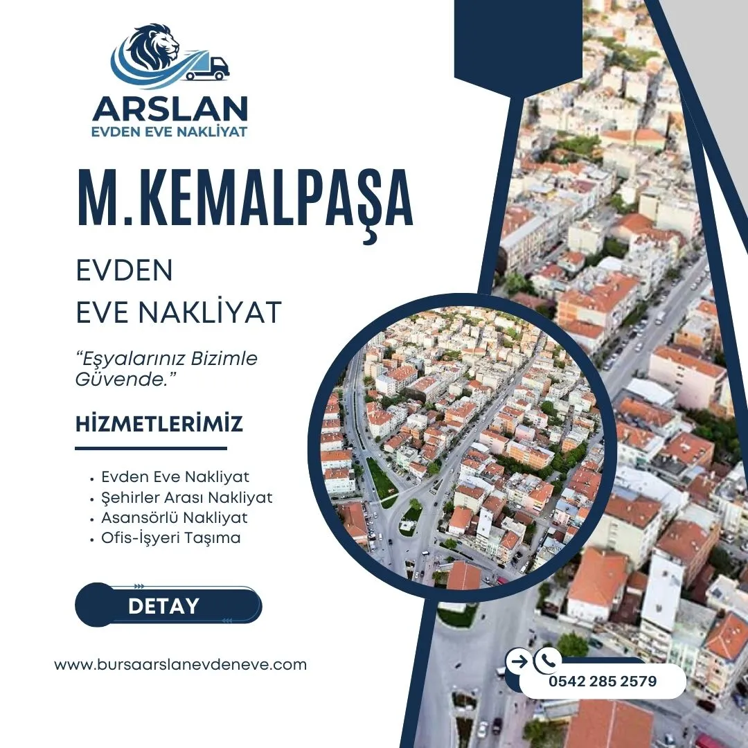 Mustafakemalpaşa Evden Eve Nakliyat